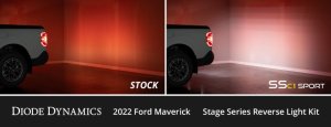 Ford Maverick Reverse Light Kit - Rear - Diode Dynamics - Stage Series - Red - `22-`27 Ford Maverick Reverse Light Kit - Rear - Diode Dynamics - Stage Series - Red - `22-`27